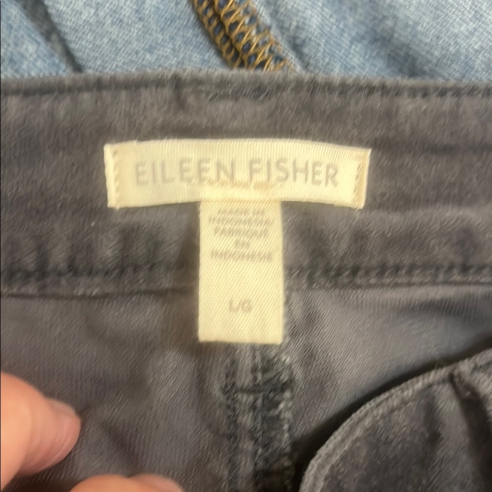 Eileen Fisher Charcoal Trousers